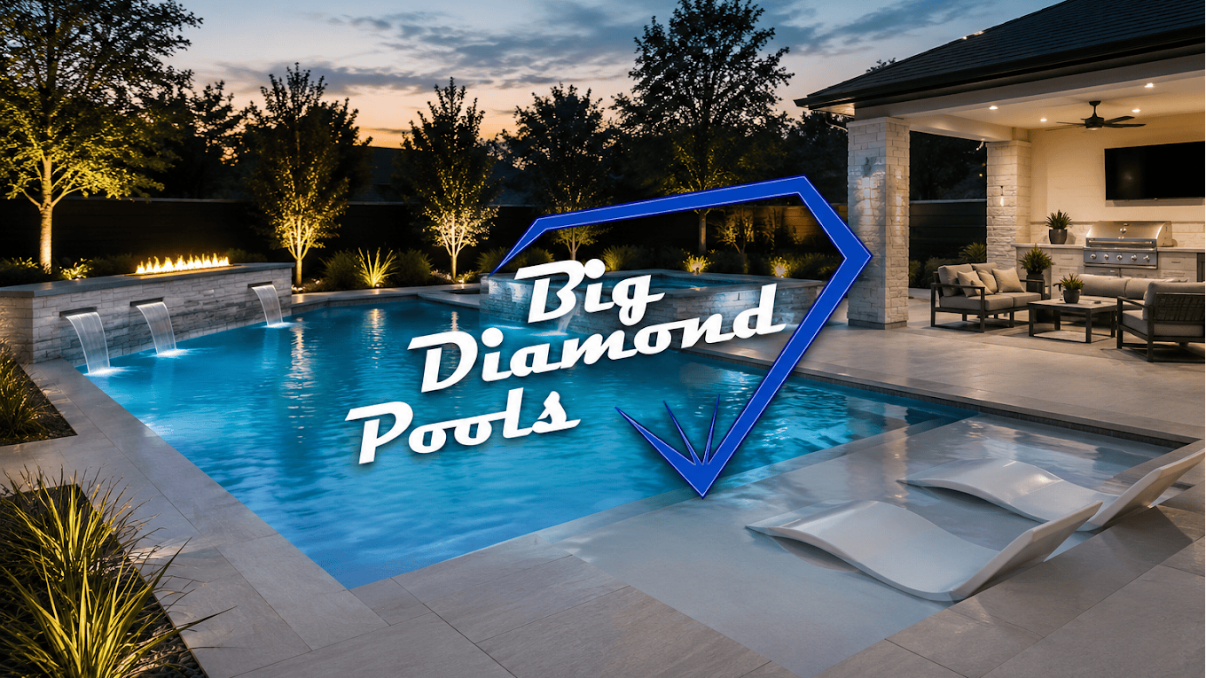 Modern Saltwater Pool with Smart Features